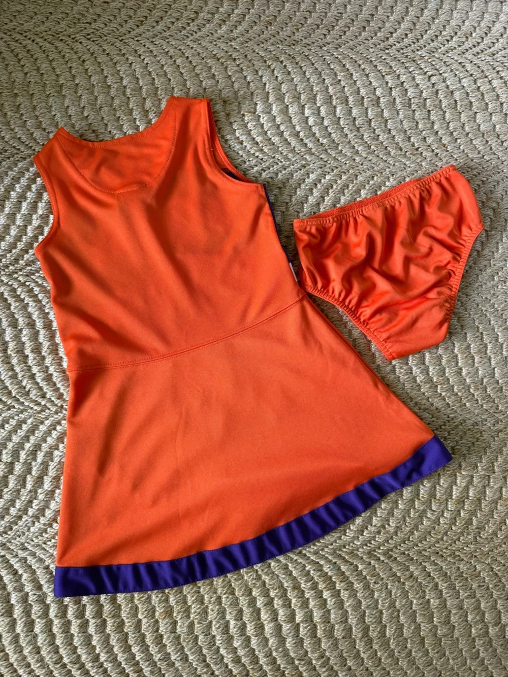 Girls Clemson Tigers Cheerleading Outfit